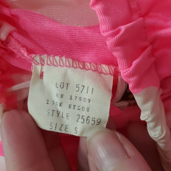 Kamehameha Women's Vintage 1960s 1970s Bright Retro Aloha Trippy Maxi Skirt Sz S - Picture 5 of 7